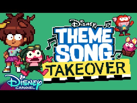 8-bit Theme Song Takeover | Amphibia | Disney Channel
