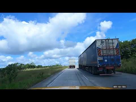 De: Aracaju-SE / [BR-101] / Para: Santo Antônio de Jesus-BA. Vídeo 07 de 15.
