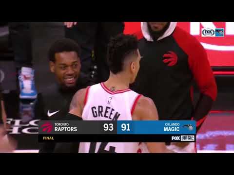Danny Green GAME WINNER Raptors vs Magic Clutch Shot! 11.20.2018 NBA Highlights