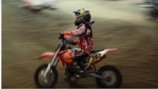 preview picture of video 'Kevin Kristiansen #382 MX Practice Indoor MX Herning'