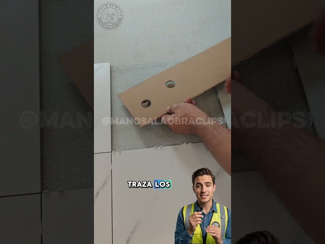 Vídeo relacionado con Guía de Perforación para Azulejos y Vidrio Plantilla de centrado para