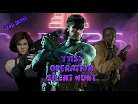 Y11S1 Operation Silent Hunt - Solid Snake Skins - ANIMATED & BP Skins - Ranked Charms -R6 Share Sets
