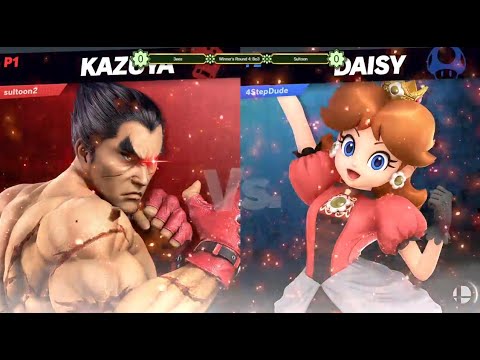 Sultoon (Kazuya/Game & Watch) vs 3ees (Daisy) - Grindistan