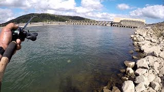 Dam Fishing With A Rooster Tail