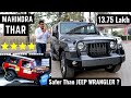New Mahindra Thar - India's Safest Off-Road SUV | New Interiors, Features | Mahindra Thar 2022 4X4