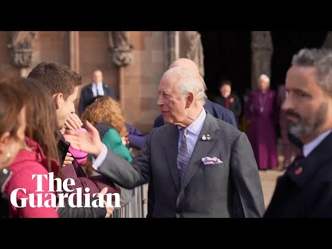 King Charles heckled over Prince Andrew's relationship with Jeffrey Epstein