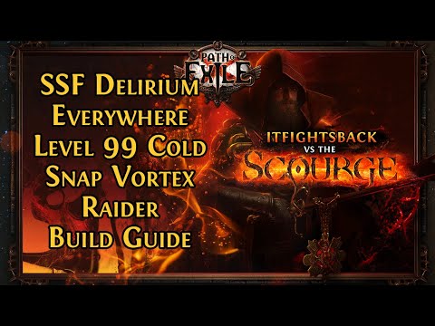 Cold DOT Raider Build Guide Level 99 Endless Delirium SSF