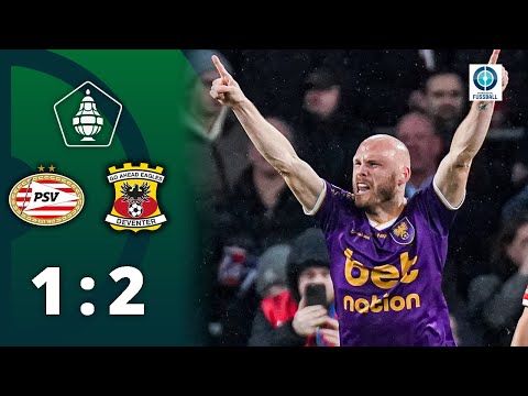 Pokalwunder in Eindhoven! Nauber köpft Eagles ins Finale! | PSV Eindhoven - Go Ahead Eagles