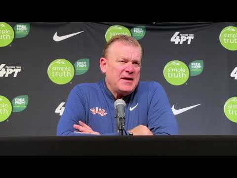 Arkansas postgame: Illinois coach Brad Underwood press conference