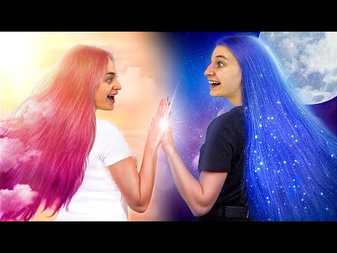 DAY Girl🌞 VS NIGHT Girl🌜/ Fight between DAY and NIGHT