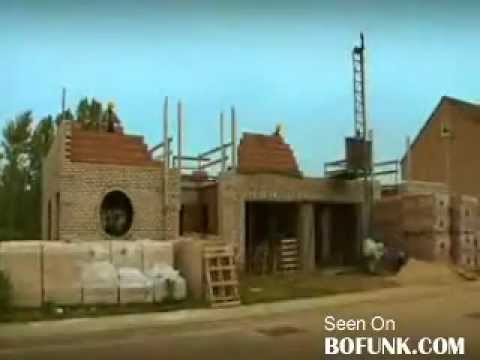 Funny man videos - Excited Bricklayer