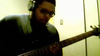 Dillinger Escape Plan - Variations on a Cocktail Dress (Bass Cover)