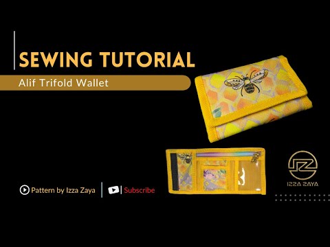 Alif Trifold Wallet Video Tutorial