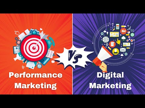 Performance Marketing vs Digital Marketing | Brand Diaries