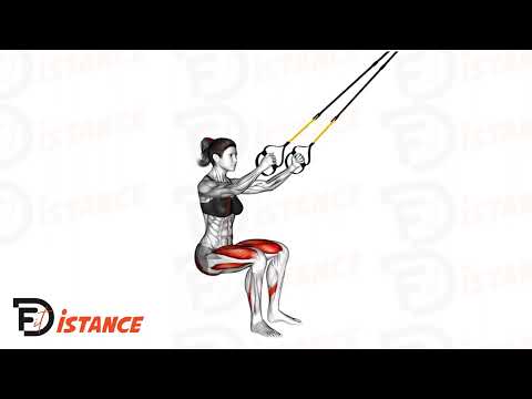 Exercice Squats avec TRX
