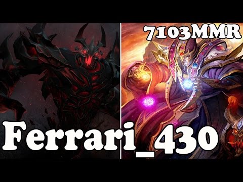Dota 2 - Ferrari_430 Plays Shadow Fiend And Invoker - Ranked Match Gameplay