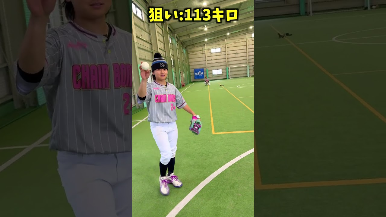 菅野投手が行った球速当てチャレンジ...😂😂😂 #shorts #野球 #funny