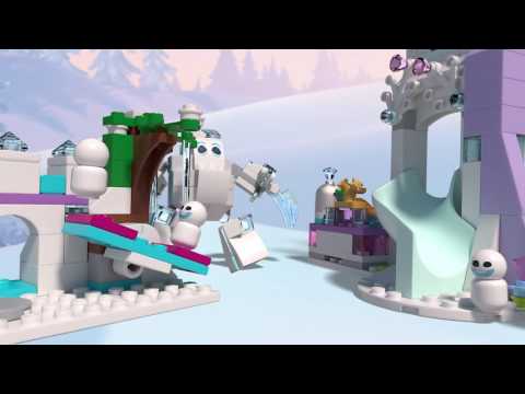 Vidéo LEGO Disney 41148 : Le palais des glaces magique d’Elsa