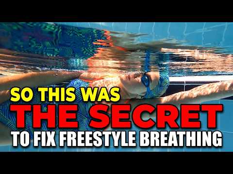 Comfortable breathing means longer freestyle distance.(Turn on cap. Don’t miss the ending song.)