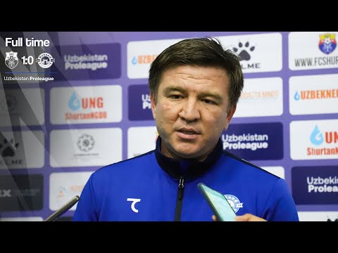 Proliga-2024. 7-TUR. SHO‘RTAN 1:0 QO‘QON-1912 uchrashuvdan so‘ng M. Nizametdinovning fikrlari