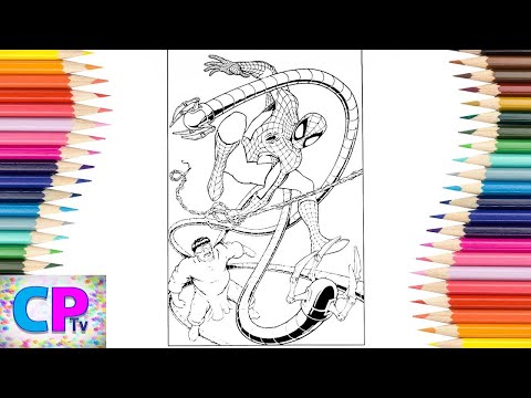 Spiderman vs Dr Octopus Coloring Pages/Distrion & Alex Skrindo - Entropy [NCS Release]