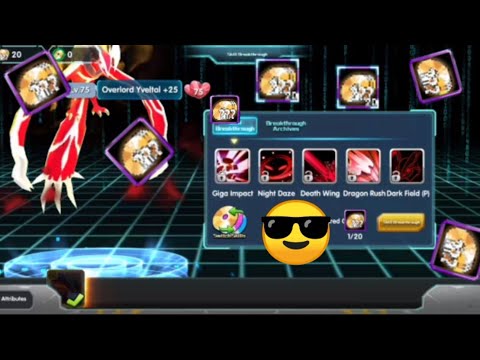 pokeland legends Overload Yveltal Skills (G.D) gaming pokemon game video