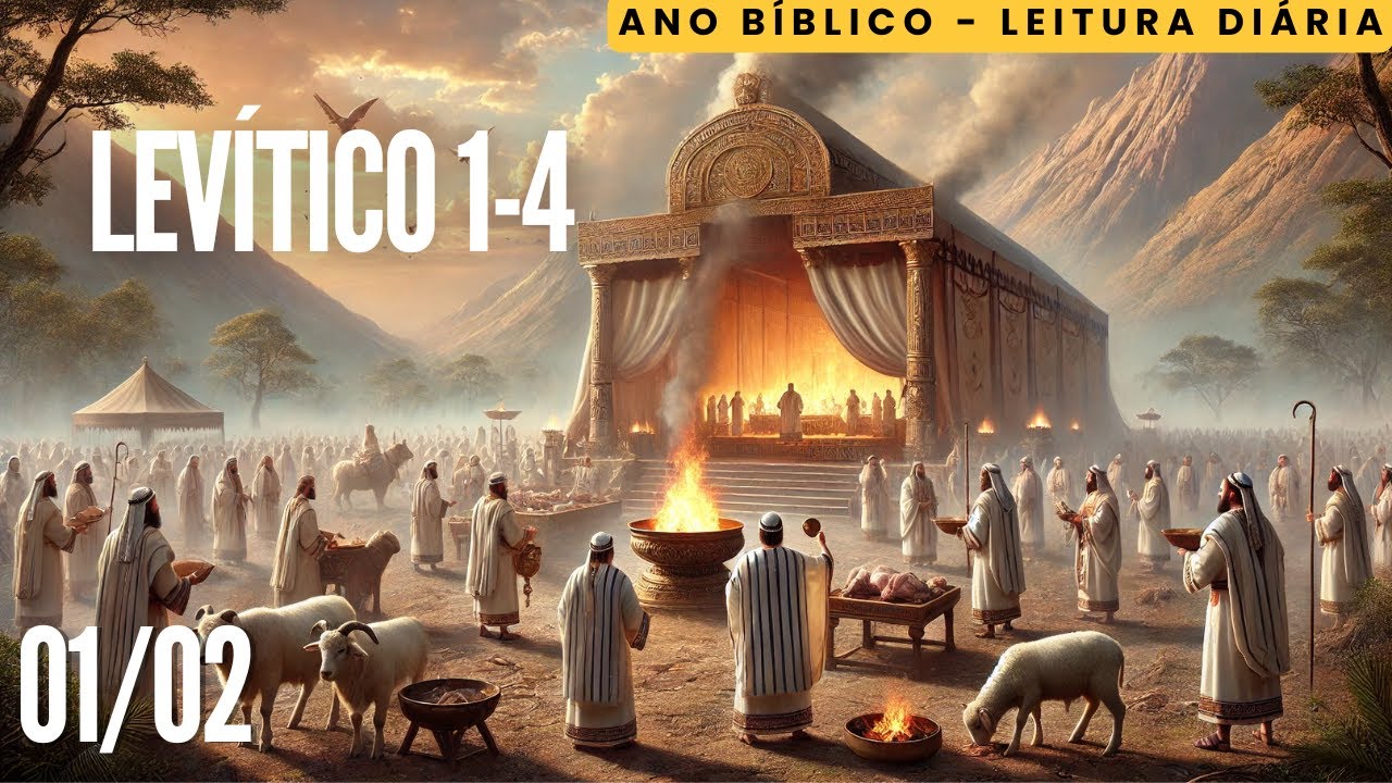 O Segredo dos Sacrifícios Revelado! Levítico 1 a 4 Explicado - 01/02 #fe #levítico #bible