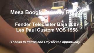 Video thumbnail for Mesa Boogie Subway Rocket sound test by vmountain