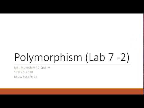 Java Polymorphism Oop Method_overriding Polymorphism Method Overriding In Java Lab Exercise