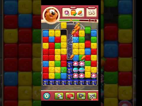 Toon Blast Level 2843 NO BOOSTERS - A S GAMING ✔