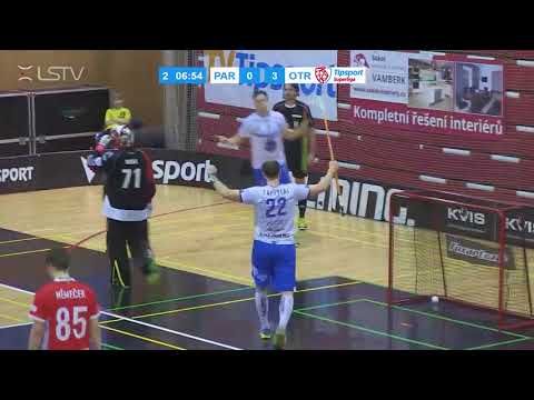 Highlights 26. kola Tipsport Superligy: Sokol Pardubice - Hu-Fa Panthers Otrokovice