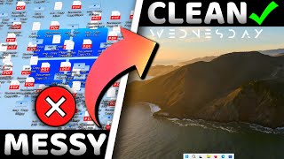 Make Your Desktop Look CLEAN! 🖥️ | Windows 10/11