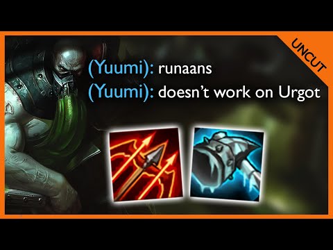 MY TEAM DOUBTED THE POWER OF RUNAAN'S HURRICANE URGOT (I PROVED THEM WRONG) - League of Legends