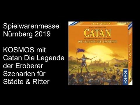 Spielwarenmesse 2019 Nürnberg - KOSMOS mit Catan Die Legende der Eroberer