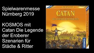 Spielwarenmesse 2019 Nürnberg - KOSMOS mit Catan Die Legende der Eroberer