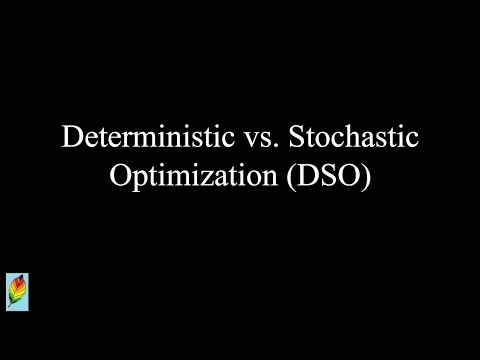 Deterministic Optimization Algorithms