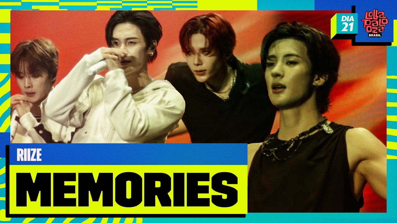 RIIZE canta ‘Memories’ | Lollapalooza | #LollaBRNoMultishow