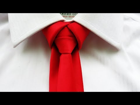 How to tie a tie like a BOSS !! Merovingian knot