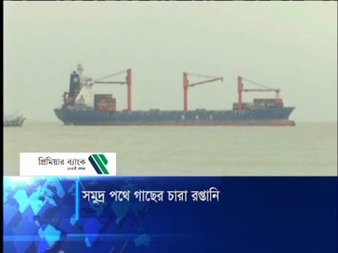 সমুদ্র পথে গাছের চারা রপ্তানি