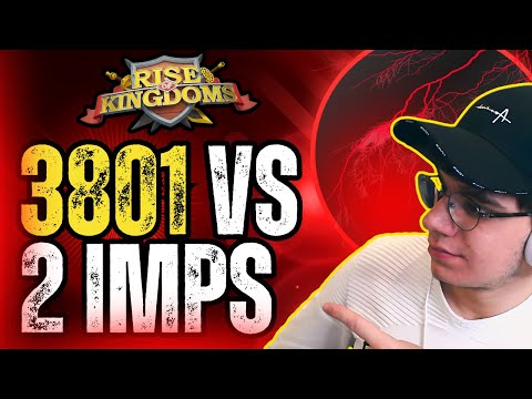🔥 CAN 3801 and their Allies WIN AGAINST 2 IMPS?? | Archer Main BeastSlef Rise of Kingdoms #3777