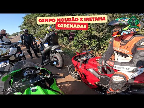 PLAYSUPRA- ROLE DAS CARENADAS. CAMPO MOURÃO X IRETAMA! S1000RR. SRAD1000. ZX10R. HAYABUSA. PANIGALE.