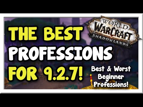 The BEST (and Worst) Professions for Beginners in 9.2.7! | Shadowlands | WoW Gold Making Guide