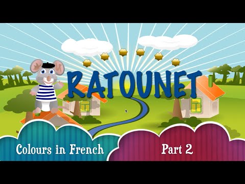 Colors in French with Ratounet