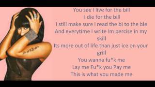 Nicki Minaj-Sweetest Girl Verse (Lyrics)