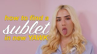 How to find a sublet in New York