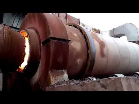 Pembakar Black terhancur pembakar arang batu peralatan pemanasan dok asfalt