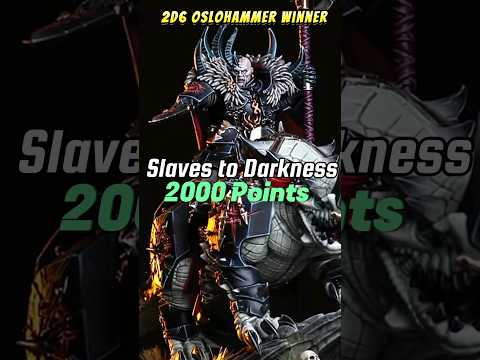 Slaves to darkness 2000 points army #aos  #warhammer #ageofsigmar