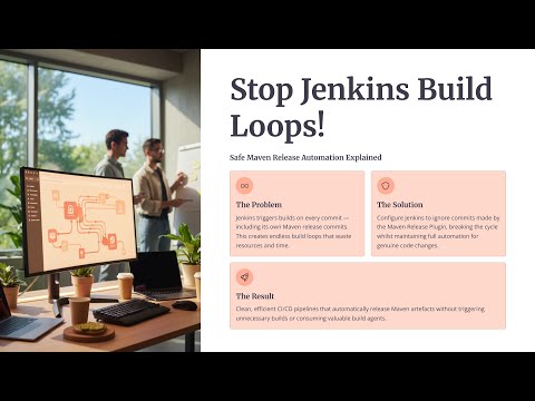 How to Safely Automate Maven Releases in Jenkins (Without Build Loops!) | DevOps CI/CD Tutorial
