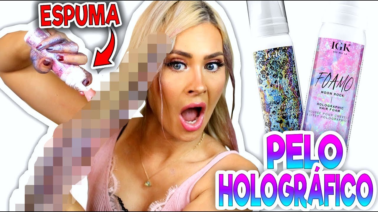 Watch ESPUMA PARA PELO HOLOGRÁFICO | Probando los PRODUCTOS más RAROS para el CABELLO Now ESPUMA PARA PELO HOLOGRÁFICO | Probando los PRODUCTOS más RAROS para el CABELLO
