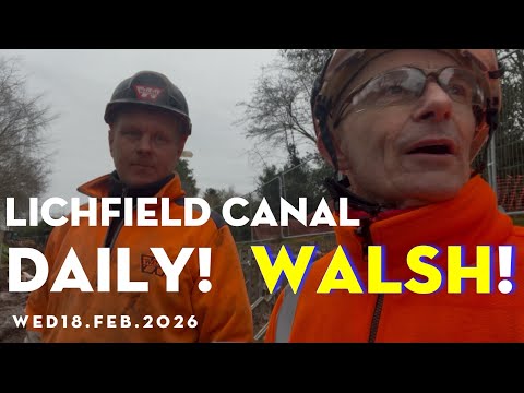 NarrowboatNige Daily Day 3 Narrows Insights & Gallows Reach Reinforcement with Walsh #construction 